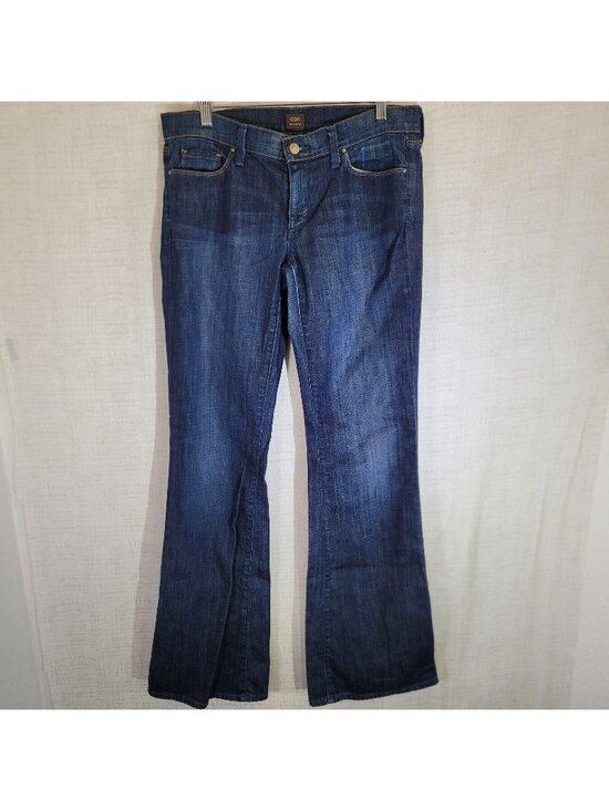 Citizens Of Humanity Denim - Citizens of Humanity Jeans Womens 30 Blue Ingrid Low Waist Flare Denim Stretch